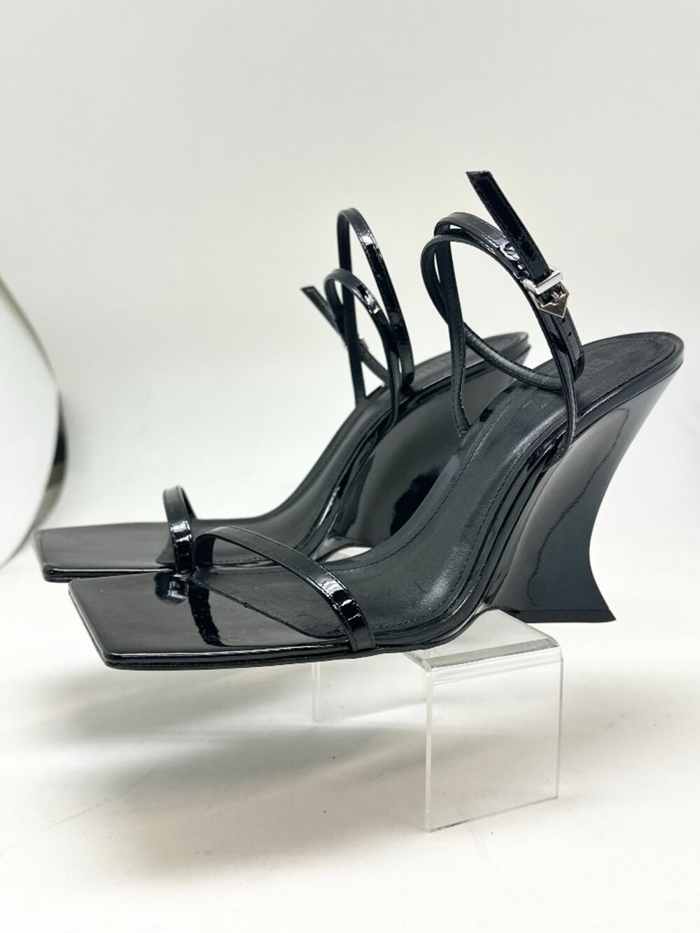 Schutz Siena Wedge Strappy Sandal Heel Women's Size 9